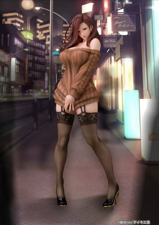 Original Box Sex Girls Figure Daiki Kogyo Oda Non Illustration Shiho Kujo PVC Action Figure Collectible Model Adult Toys