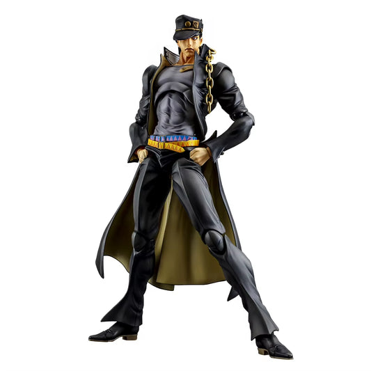 Anime JOJO Figure 25CM Invincible Kujo Jotaro Figure Worth Collecting Model PVC Action Figure Toy Desktop Ornaments Gifts Toys