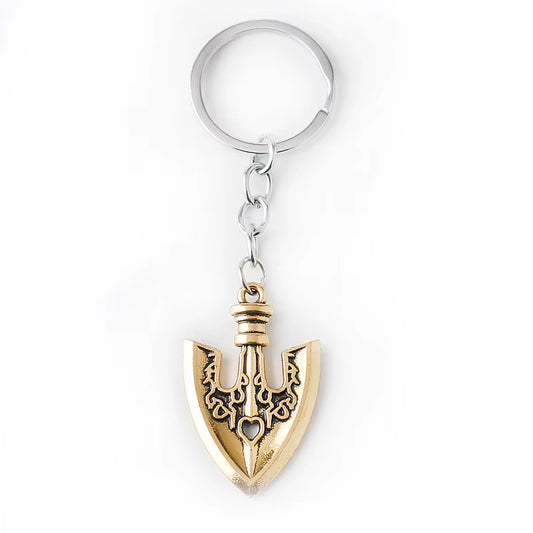 New Anime JOJOS BIZARRE ADVENTURE Necklaces Kujo Jotaro Arrow Metal Pendant Chain Choker Keychain Charm Gifts Jewelry Collares