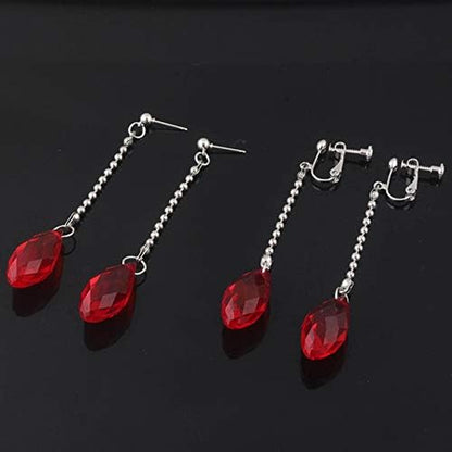 HXH Kurapika Earrings - Anime Cosplay Drop Earrings Accessories for Women Girls