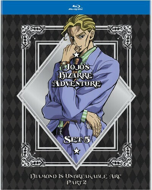 Jojo'S Bizarre Adventure Set 5: Diamond Is Unbreakabe Part 2 [New Blu-Ray] Ful