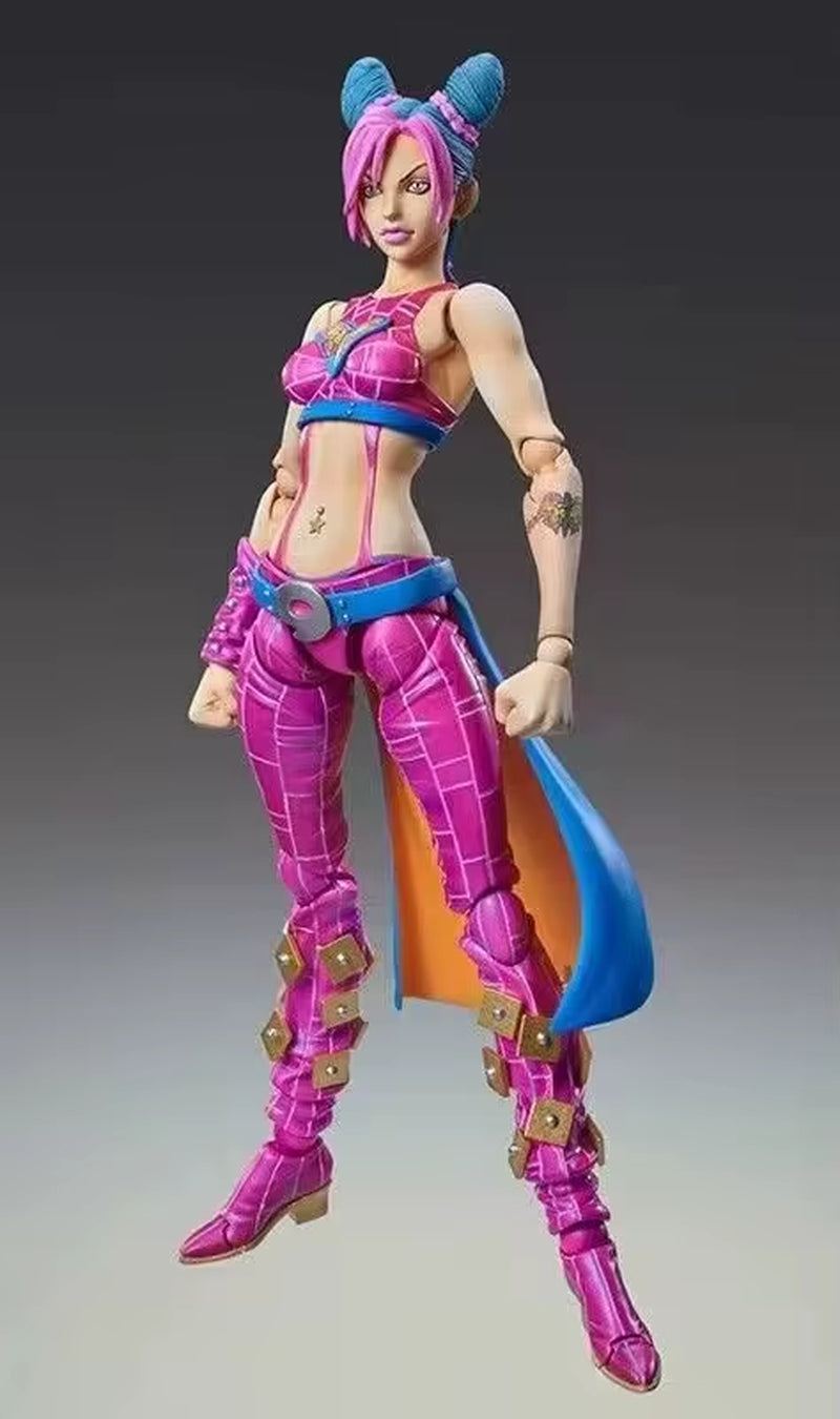 22 TYPES Anime Jojo Bizarre Adventure Kujo Jotaro Dio Brando Diavolo Bruno Bucciarati Leone Abbacchio Jolyne Cujoh Action Figure