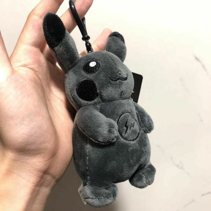 Limited Edition Pokemon Thunderbolt Pikachu Plush Toy Keychain Action Figure
