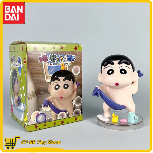 13Cm Shinchan Action Figure Anime Crayon Shin-Chan Figures Gk Bath Doll Ornaments Cute Girl Decoration Desktop Decorate Toy
