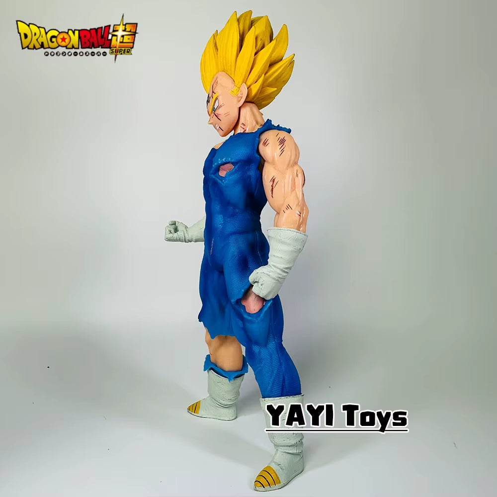Hot Dragon Ball Anime Figures Vegeta GK Action Figures Battle Damage PVC Model Collection Ornament Toys Gift