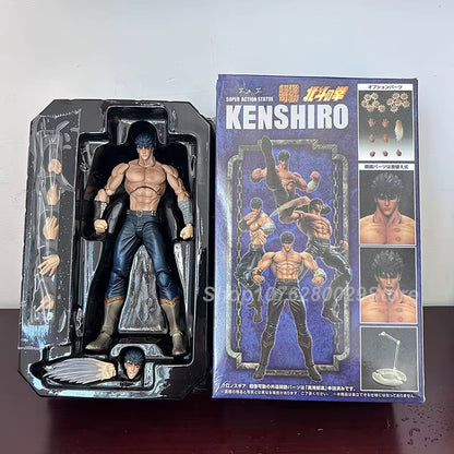 17Cm Hokuto No Ken Kenshiro Figure Fist of the North Star Bizarre Adventure Anime Action Figure Jotaro Kujo Collection Model Toy