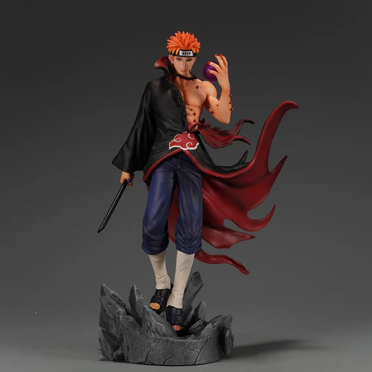 23Cm/9In Anime Figures Naruto Figure Pain Figure PVC Statue Collection Model Toy Gifts