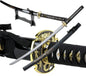 Vulcan Gear Traditional Japanese Handmade Sharp Katana Samurai Sword with Scabbard and Sword Stand (Ryuu Tsuba)