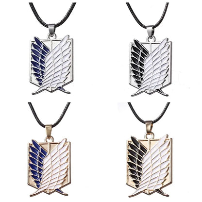 Attack on Titan Wings Necklace for Couples Gift