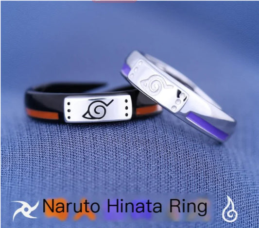 Naruto Hinata Ring S925 Silver Jewelry Anime Merchandise