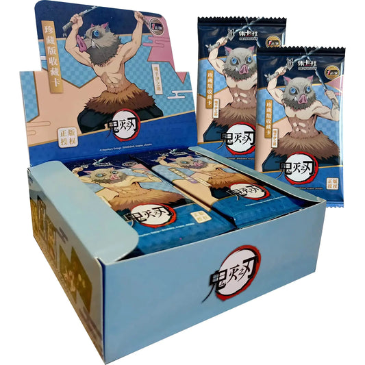 Gwrtozx Demon Slayer Cards Booster Box Official Anime TCG CCG Collectable Playing/Trading Card Pack 180 Cards 36 Packs - 5 Cards/Pack