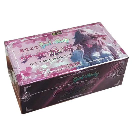 KUPAIDE Booster Box Goddess Story Waifu MEIKA Series TCG Anime Girl Cards Collection Trading Card (SNPD-06)