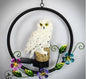 Solar Owl LED Hanging Light