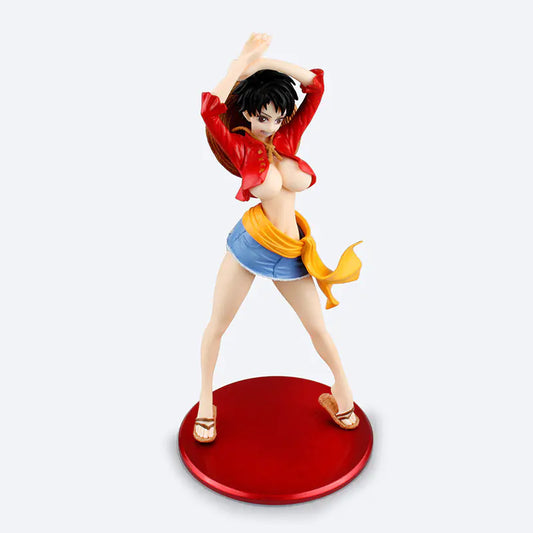 "One Piece Gender Swap Female Luffy Figure Model"