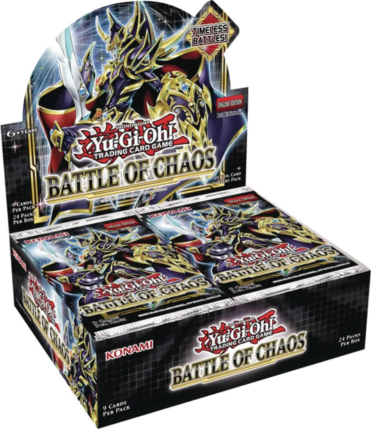 Konami Yu-Gi-Oh! TCG: Battle of Chaos Booster Display
