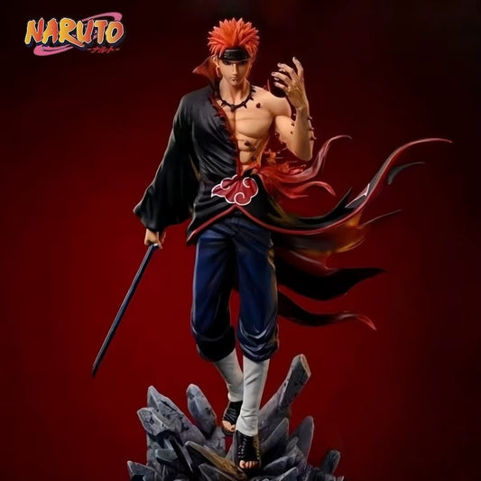 22.5Cm/8.86In Anime NARUTO Figure Pain Action Figures Pvc Statue Desktop Ornamen Collection Model Toys Gifts
