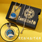 One Piece Luffy Ace Skull Pendant Necklace for Men