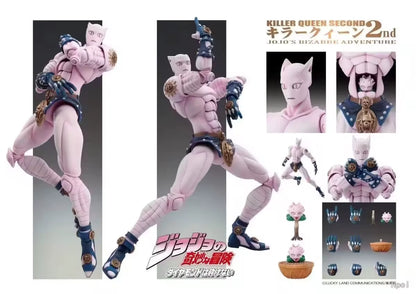 22 TYPES Anime Jojo Bizarre Adventure Kujo Jotaro Dio Brando Diavolo Bruno Bucciarati Leone Abbacchio Jolyne Cujoh Action Figure