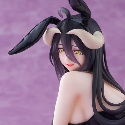 13CM Anime OVERLORD Figure Albedo Bunny Girl Kneeling Anime Model Toys Gifts Collection Decoration Ornaments PVC
