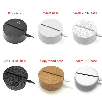 Newest Usb Led Night Light Touch Bedroom Night Light for Children Anime Hunter X Hunter Decor Light 3D Lamp Hisoka Lamp