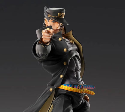 Anime JOJO Figure 25CM Invincible Kujo Jotaro Figure Worth Collecting Model PVC Action Figure Toy Desktop Ornaments Gifts Toys