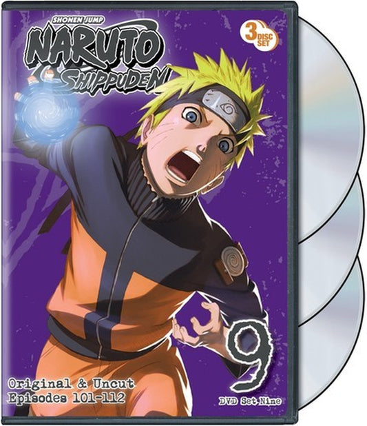 Naruto Shippûden Box Set 9 [New DVD] Dubbed, Subtitled, Uncut