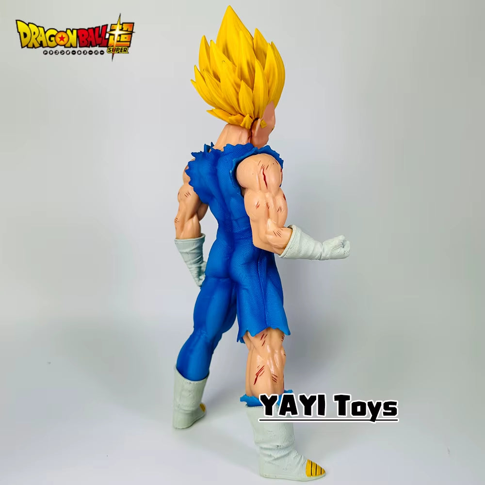 Hot Dragon Ball Anime Figures Vegeta GK Action Figures Battle Damage PVC Model Collection Ornament Toys Gift