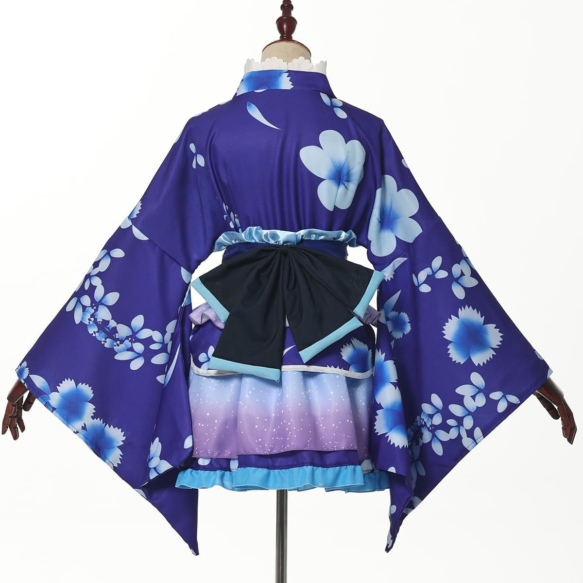 Japanese Yukata Kimono Costume Anime Cosplay Robe for Women Girls