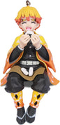 Anime Action Figure Statues Kamado Tanjirou Character Figure Model Toy Display Ornaments Gift Collection for Kids Fans (Agatsuma Zenitsu)