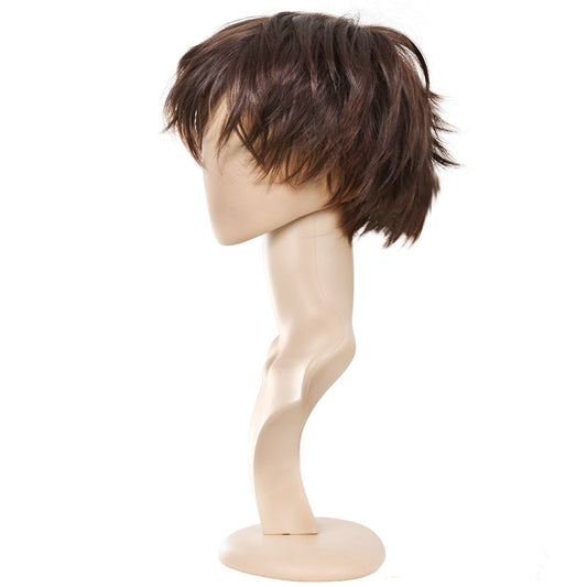 Wigs for Mens' Death Note Male Short Hair Wig Costume Cosplay Wigs (Light Brown)