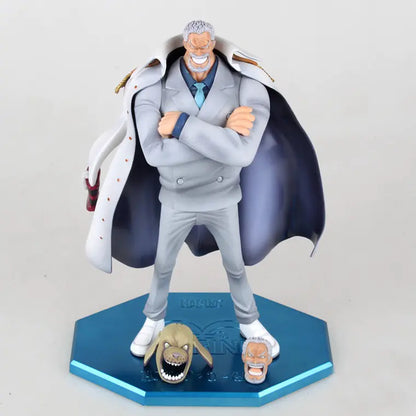 One Piece Admiral Karp Figure - White & Black Boxed