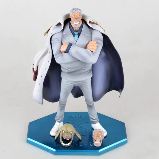 One Piece Admiral Karp Figure - White & Black Boxed