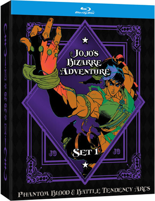 Jojo'S Bizarre Adventure Set 1: Phantom Blood and Battle Tendency [New Blu-Ray]