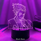 Newest Usb Led Night Light Touch Bedroom Night Light for Children Anime Hunter X Hunter Decor Light 3D Lamp Hisoka Lamp