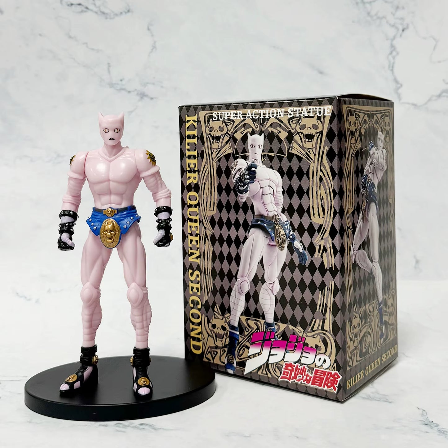 Jojo'S Bizarre Adventure Jolyne Cujoh Jonathan Joestar Kujo Jotaro Dio Brando Action Figure Model Collection Toys 17CM
