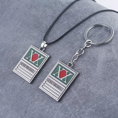 Anime Hunter X Hunter Keychain GON FREECSS License Pendant Key Chain for Women Men Car Keyring Jewelry Accessories