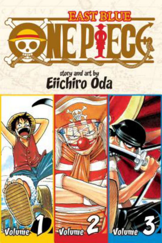 One Piece (Omnibus Edition), Vol. 1: Includes Vols. 1, 2 and 3 (Paperback)