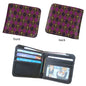 Anime Jojo Bizarre Adventure Khaki Men'S Bifold PU Synthetic Wallet Cool Kujo Jotaro Coin Purse Money Clip