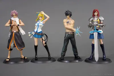 TSUME Fairy Tail SC Series Lucy, Gray, Erza & Natsu Figures