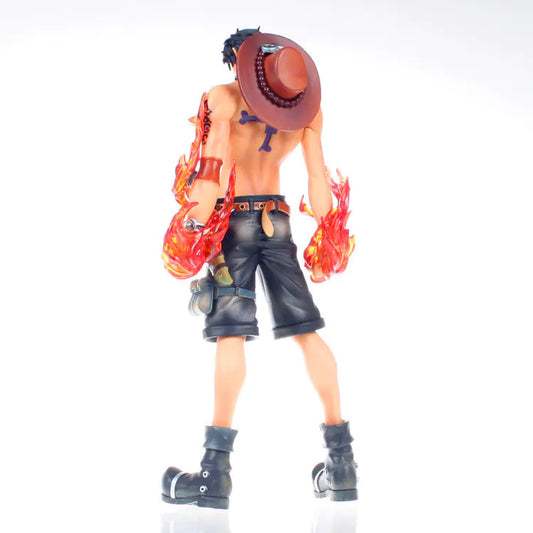 One Piece Ace Figure Model with Boxed Set Display