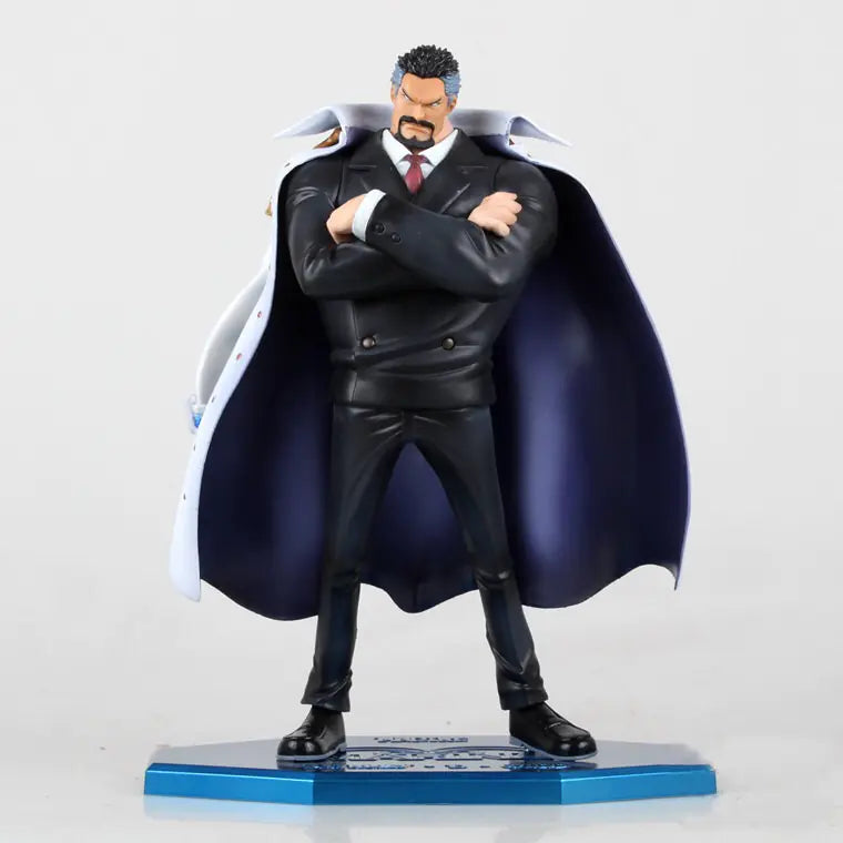 One Piece Admiral Karp Figure - White & Black Boxed