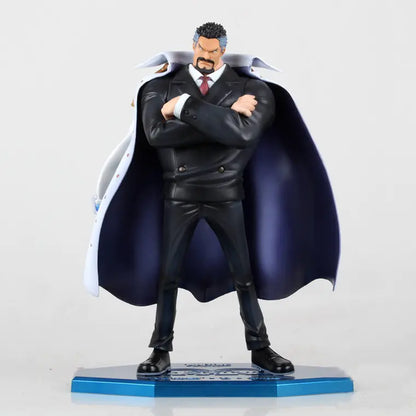 One Piece Admiral Karp Figure - White & Black Boxed
