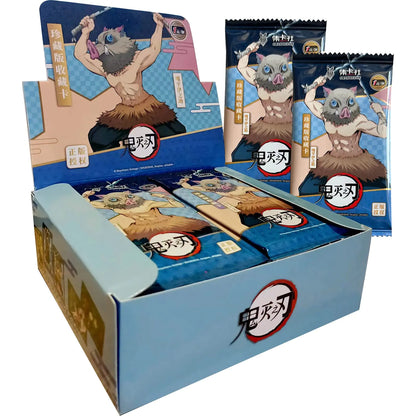 Gwrtozx Demon Slayer Cards Booster Box Official Anime TCG CCG Collectable Playing/Trading Card Pack 180 Cards 36 Packs - 5 Cards/Pack