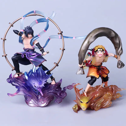 Naruto Uzumaki and Sasuke Uchiha Figurine Set