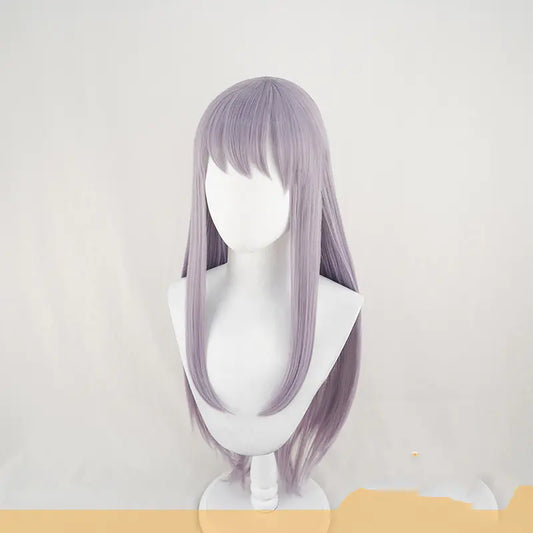 Minato Yu Hina Gray Purple Cosplay Wig