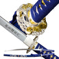 CHENGYING Katana SwordReal 41 Inch 3.42 Pound Full Tang White Japanese Samurai Sword CY-2022ABUA-1We Provide a Variety KatanasPerfect for Gifts and Collections (4.Blue Dragon)